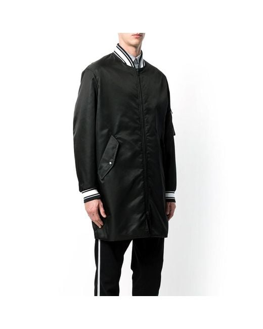 KENZO Black Long-Sleeved Casual Jacket for men