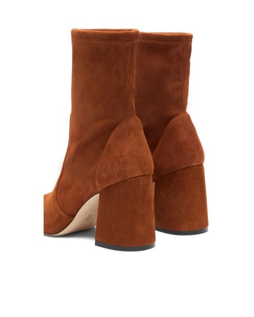 Stuart Weitzman Brown Essentialist Stretch 85