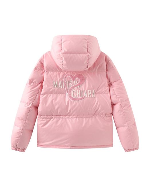 Marissa Chiara Pink Long-Sleeved Cotton Jacket