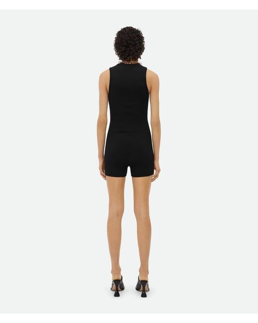 Bottega Veneta Black Textured Nylon Body