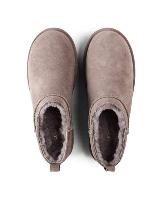 Ugg Brown Classic Ankle Boots
