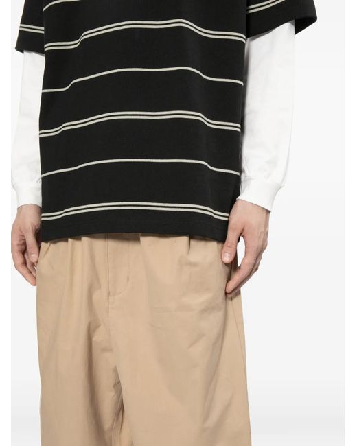 Comme des Garçons Natural Waist-Cinching Trousers for men