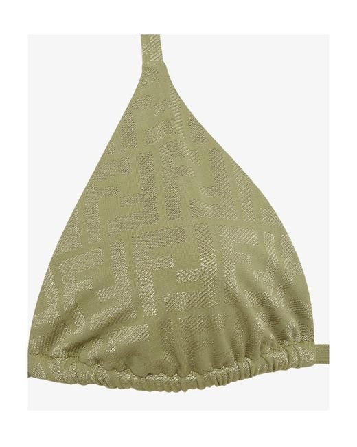 Fendi Green Lycra Bikini