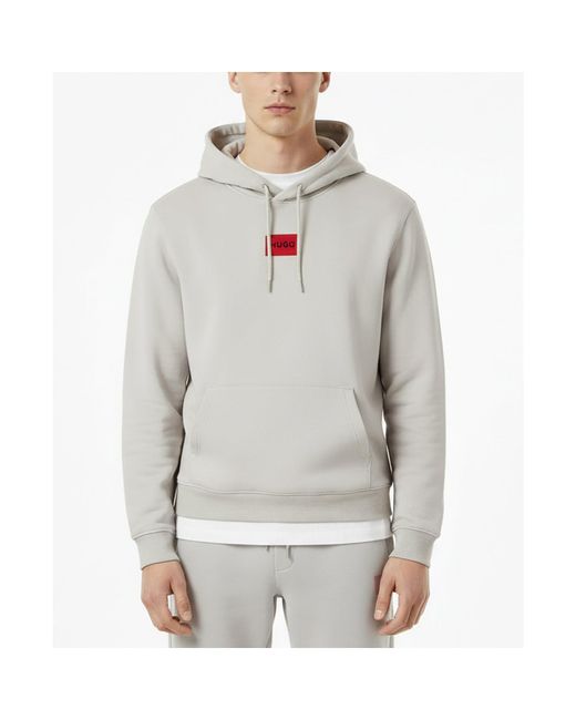 Boss Gray Casual Hoodie for men