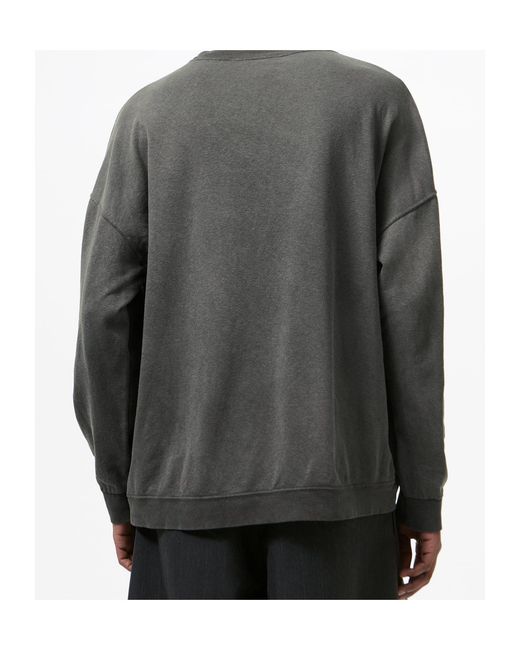 Our Legacy Gray Relaxed Crewneck Sweatshirt for men