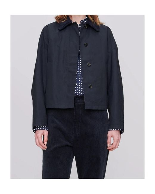A.P.C. Blue Long-Sleeved Jacket