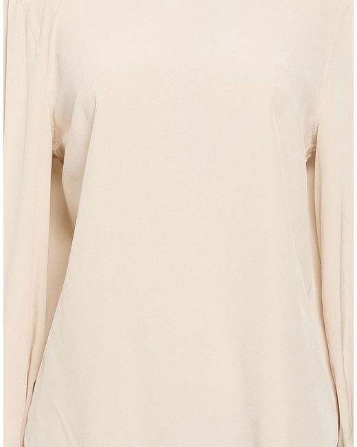 Brunello Cucinelli Natural Solid-Color Turtleneck Long-Sleeve Shirt