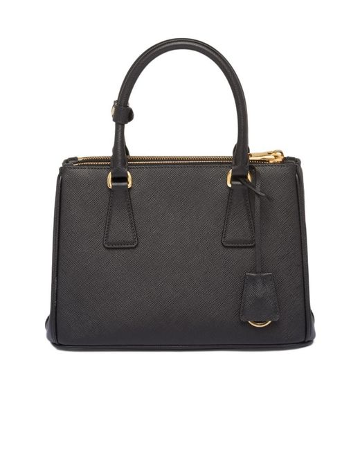 Prada Black Galleria Tote Bag