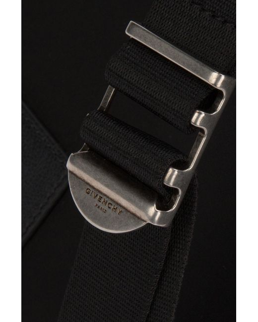 Givenchy Black Leo Printed Backpack for men