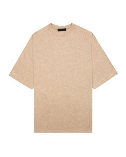 Fear Of God Natural Essentials Logo-Applique Cotton T-Shirt for men