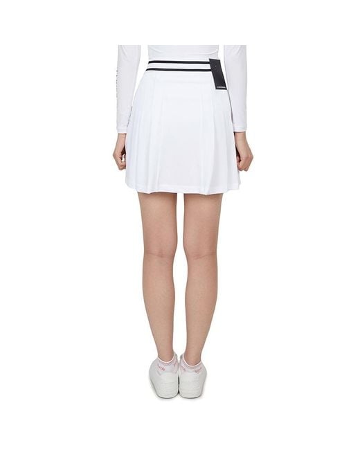 J.Lindeberg Metallic Logo Skirt