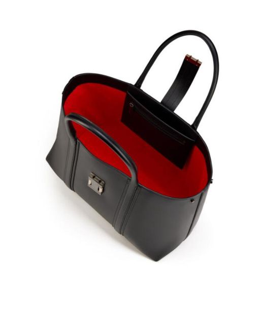 Christian Louboutin Black Buckle-Fastening Tote-Bag for men