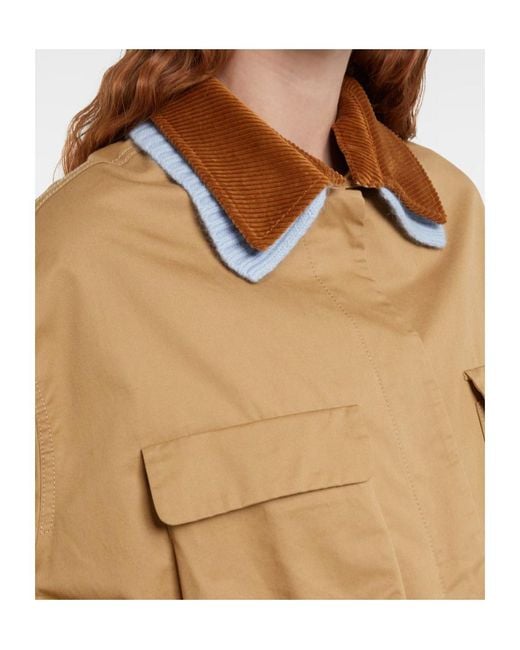 Dorothee Schumacher Brown Cotton Casual Jacket