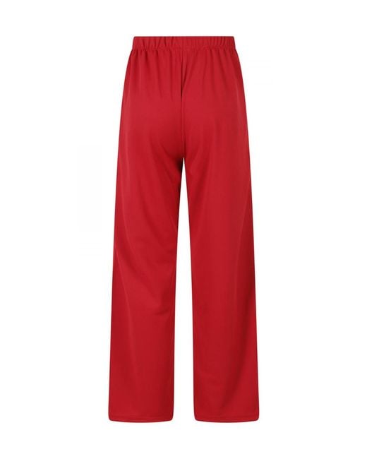 Sporty & Rich Red Elastic Waist Sports Pants