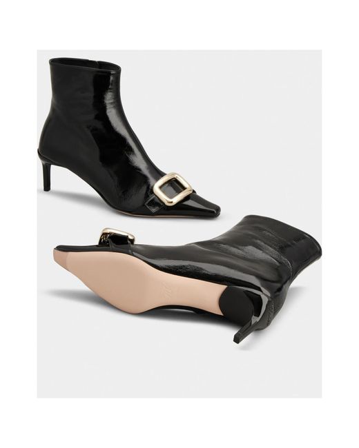 Roger Vivier Black Viv' Canard Boots