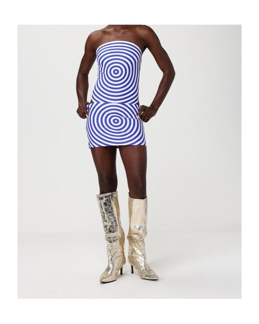 Jean Paul Gaultier Blue Striped Clothing