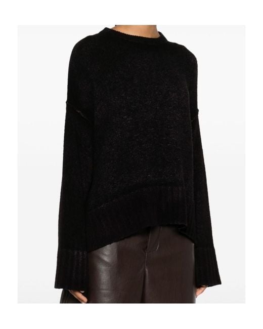 Avant Toi Black Knit Sweater