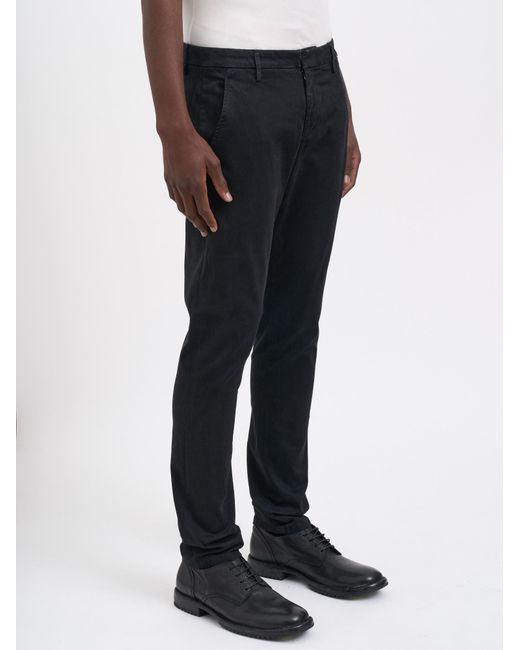 Dondup Black Pants for men