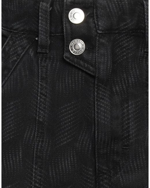 Isabel Marant Black High-Waist Straight-Leg Jeans
