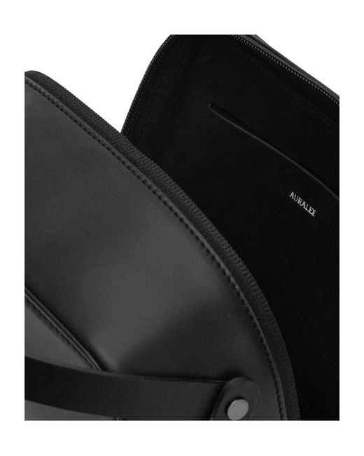 Auralee Black Shoulder Bag With Handle