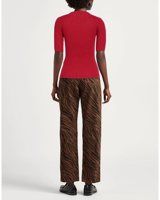 Rag & Bone Red Plain Colour Jumper