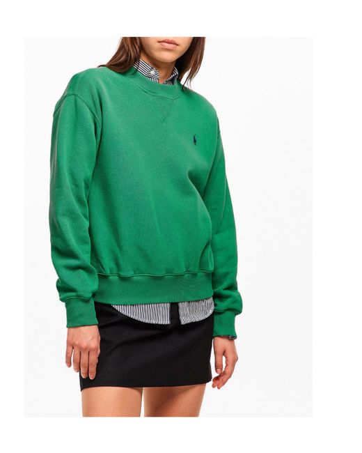 Polo Ralph Lauren Green Crew Sweatshirt