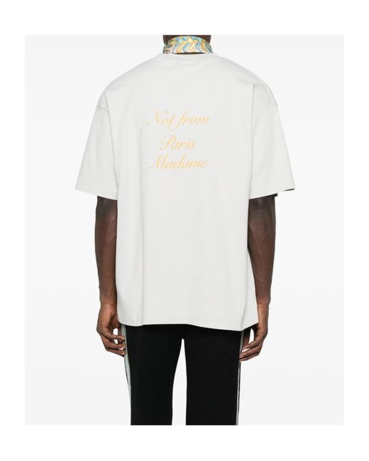 Drole de Monsieur White Paris Madame T-Shirt for men