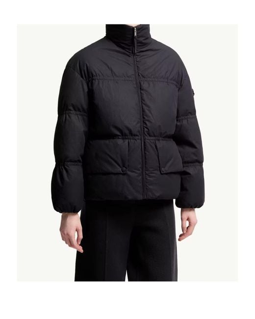 Moncler Blue Jil Sander Mimimycin Short Down Jacket