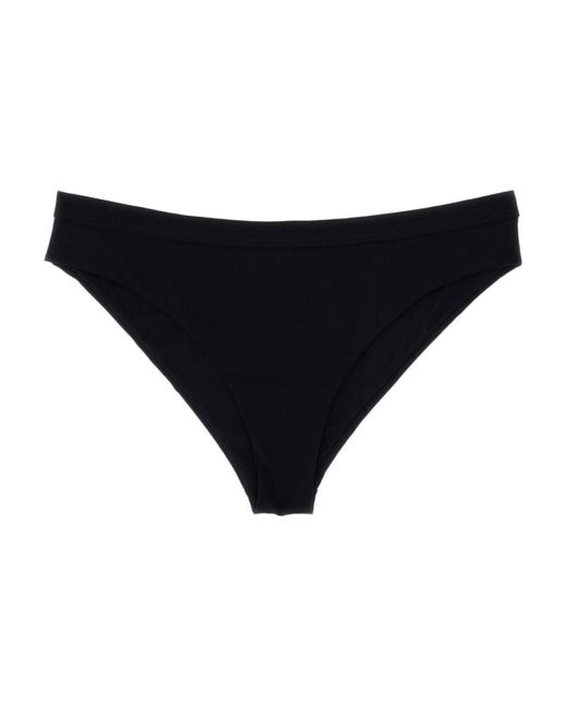 Jil Sander Black Stretch Bikini Briefs