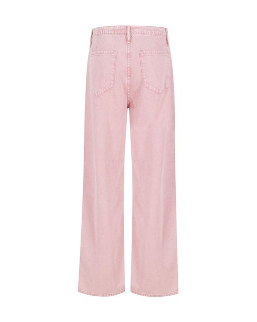 Rag & Bone Pink Belt Loop Jeans