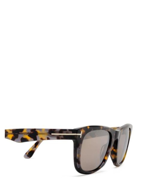Tom Ford Gray Eyewear Square-Frame Sunglasses for men