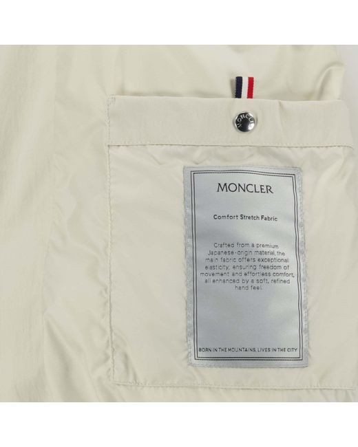 Moncler Natural Typeray Zip-Up Jacket for men