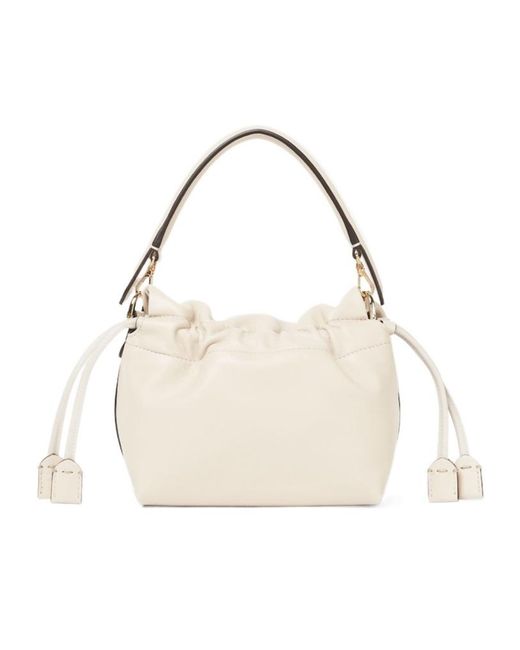 Fendi Natural Mamma Baguette Small Shoulder Bag