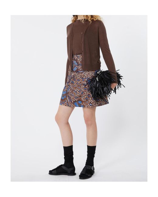 Weekend by Maxmara Brown Adesso V-Neck Cardigan