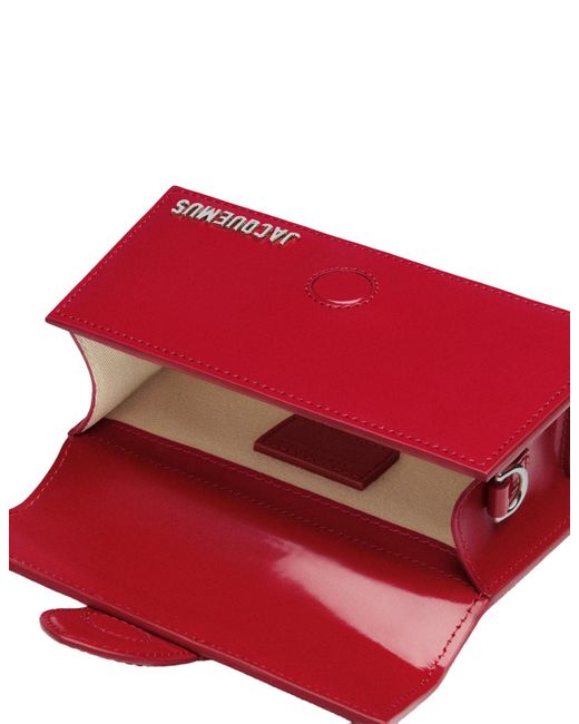 Jacquemus Red Le Chiquito Top Handle Shoulder Bag