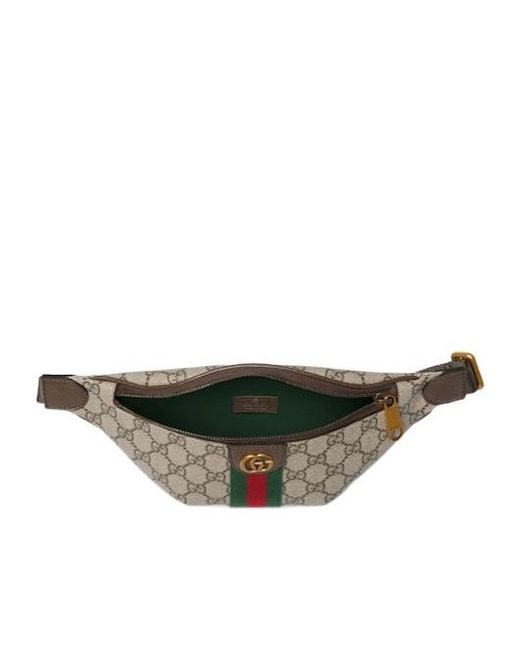 Gucci Gray Ophidia Small Belt Bag for men