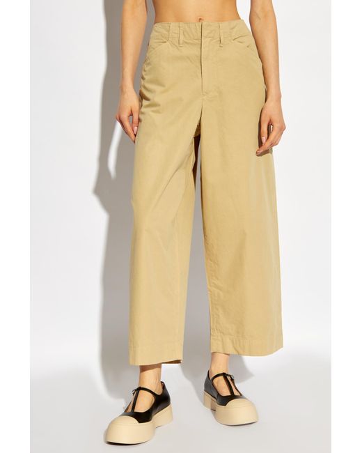 Rag & Bone Natural Belt-Loop Casual Pants