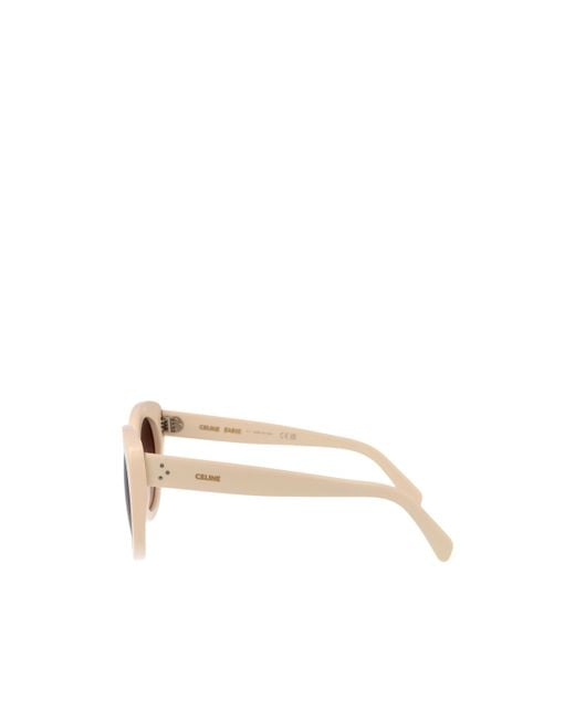 Céline Pink Logo Sunglasses