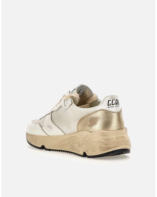Golden Goose Deluxe Brand White Ball Star Lace-Up Sneakers