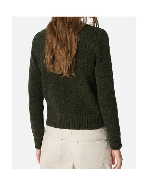 Bottega Veneta Green Wool Bouclé Jumper