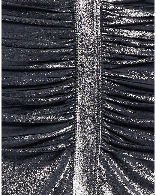 DIESEL Gray Metallic Pencil Skirt