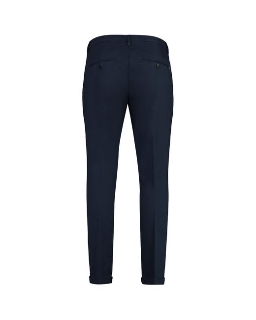 Dondup Blue Gaubert Chino Pants for men