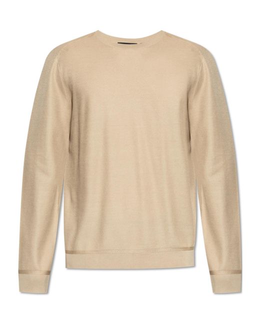Theory Natural Long Sleeve Sweatshirt for men