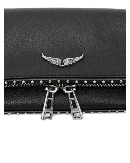 Zadig & Voltaire White Flap Shoulder Bag