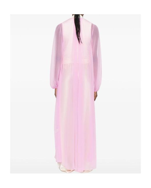 Forte_forte Pink Duster Coat