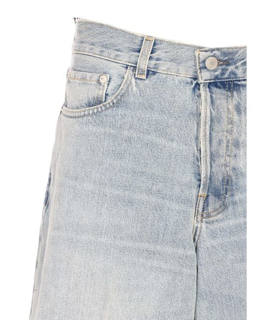 Haikure Gray Celestial Bethany Wide-Leg Jeans
