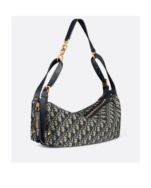 Dior Gray Medium D-Journey Bag