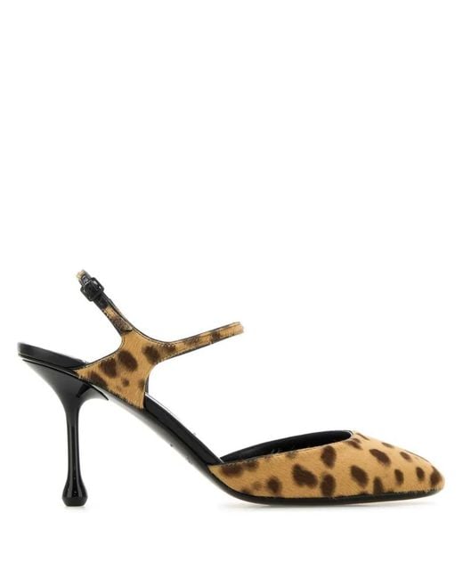 Jimmy Choo Metallic 80Mm Pixie Pumps