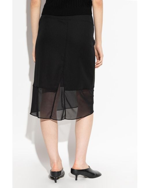 IRO Black Straight Skirt