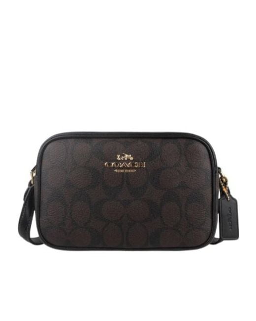 COACH Black Mini Jamie Camera Cross-Body Bag